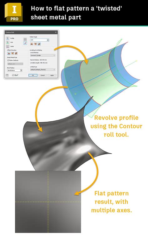 autodesk inventor sheet metal flat pattern|create flat pattern inventor.